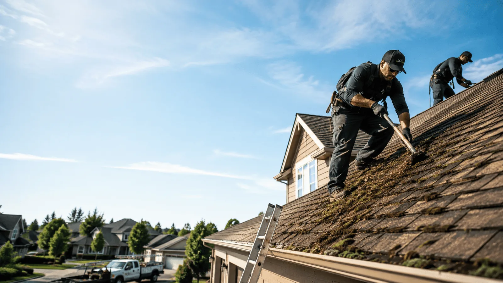 Roof Moss Removal in Altamont, IL near me